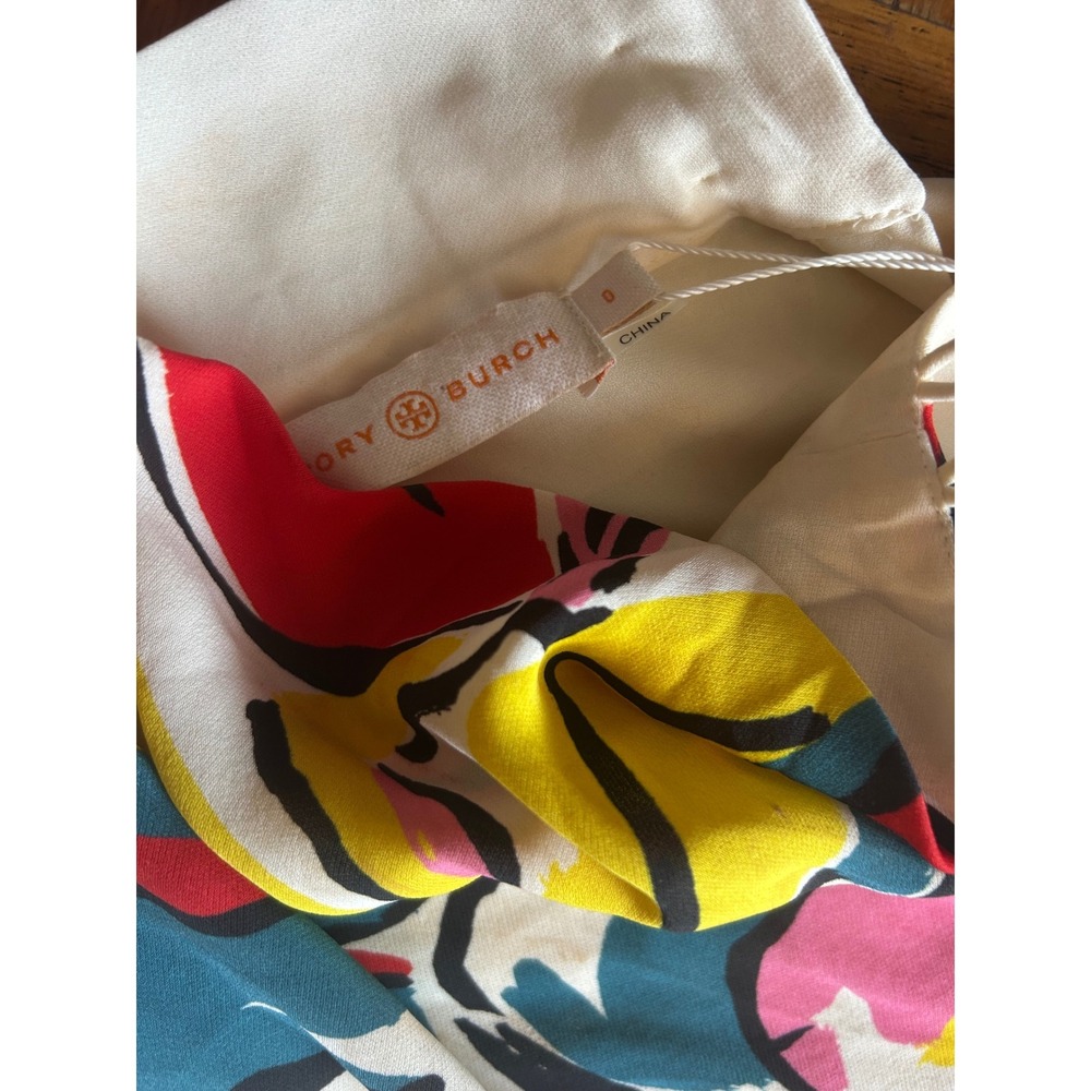 NEW Tory Burch Coralie Maxi Dress Women 0 Ivory New Ballerina Long Sleeve - Picture 5 of 8